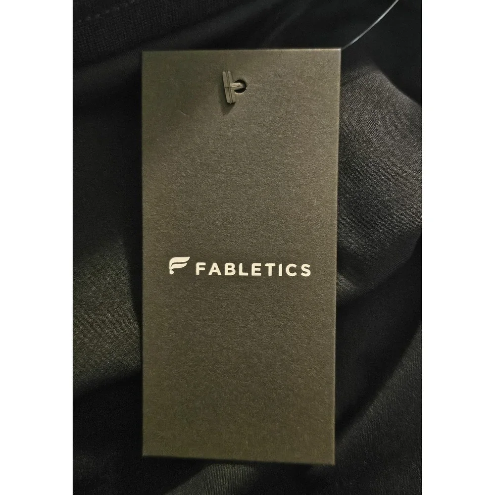Fabletic Athletic Skort‎ Skirt Size 2X Black Inside Short Pockets